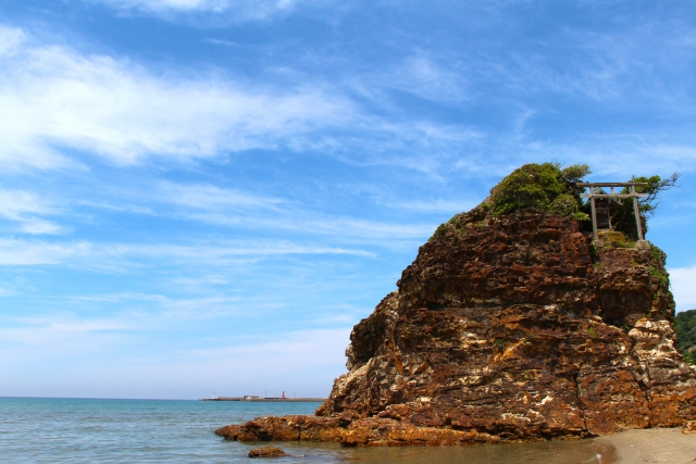 出雲　稲佐の浜